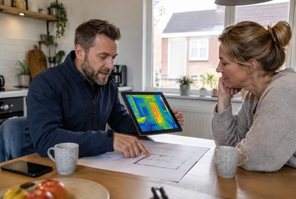 Lekdetectie Uitgeest – bevindingen bespreken aan de keukentafel